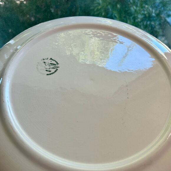 Vintage Marcrest Swiss Alpine Round Platter 10" Mid-Century Modern - Picture 6 of 10